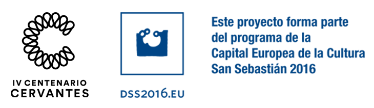 Logo IV Centenario Cervantes - San Sebastián 2016