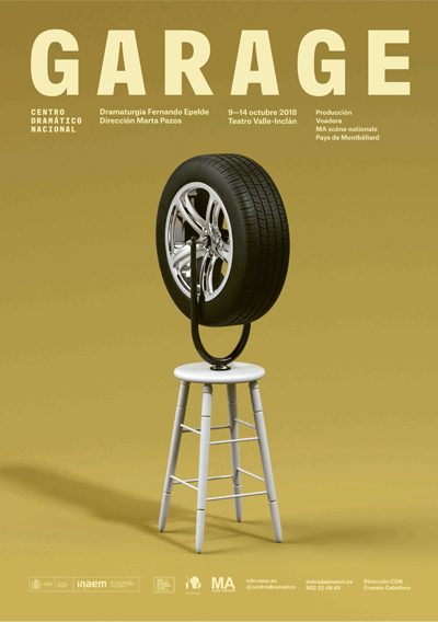 Cartel de "Garage"