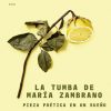 Cartel de la tumba de María Zambrano