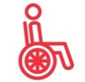Logo accesible movilidad reducida